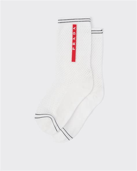 white prada socks|prada socks price.